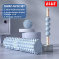[Three Piece Massage Set] Massage Prick Ball, Massage Roller, Foam Massage Roller Shaft - a Necessary Household Massage Artifact